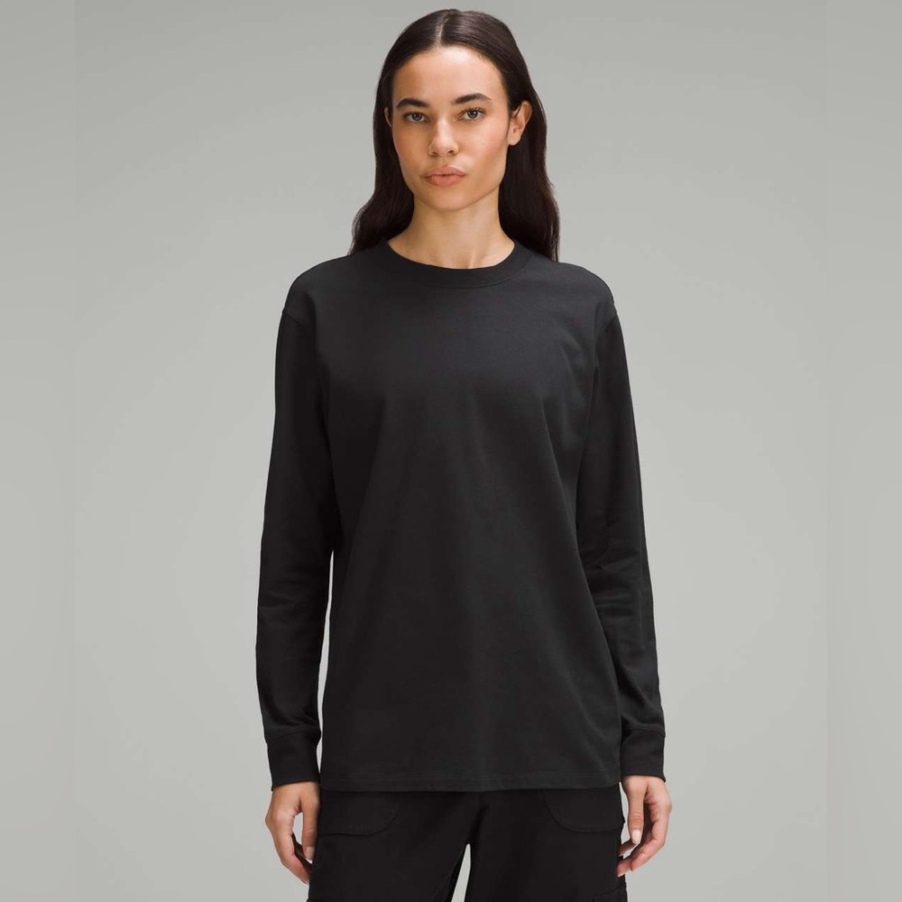 Lululemon All Yours Heavyweight Long-Sleeve Shirt
Black Sz 10 Black